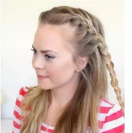 成人吊辫编法图解视频,轻松掌握时尚辫法步骤解析