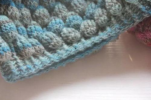 钩针成人熊耳帽教程视频,轻松制作可爱成人熊耳帽