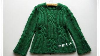 风羽绒成人毛衣编织视频